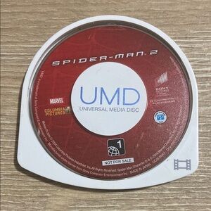 Spider-Man 2 (Sony PSP UMD Movie 2005) Disc Only